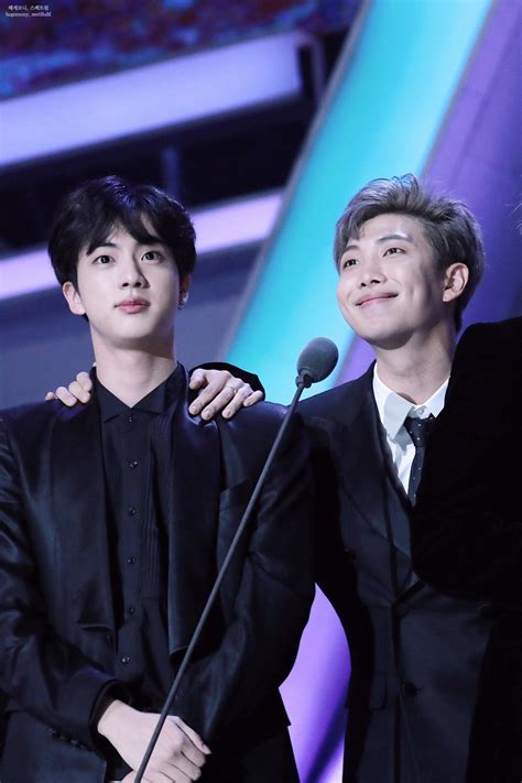 Bts jin and rm
